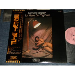 Photo: LAMONT DOZIER ラモン・ドジャー - OUT HERE ON MY OWN ファースト (MINT/MINT) / 1973 JAPAN ORIGINAL  Used LP with OBI 