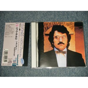 Photo: NICK DeCARO ニック・デカロ - ITALIAN GRAFFITI イタリアン・グラフィティ (MINT-/MINT)  / 1991 JAPAN ORIGINAL Used CD with Obi 