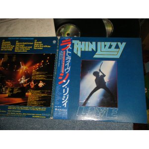 Photo: THIN LIZZY シン・リジィ - 'LIFE' - LIVE Double Album ラスト・ライヴ (Ex++/MINT-)  / 1983 JAPAN ORIGINAL Used 2-LP with OBI