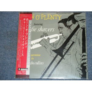 Photo: CHAR;IE SHAVERS  - HORN O' PLENTY / 2000 JAPAN LIMITED Japan 1st RELEASE  BRAND NEW 10"LP Dead stock