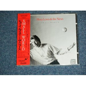 Photo: HUEY LEWIS & THE NEWS - SMALL WORLD / 1988 ISSUED 3200 yen VERSION  JAPAN  ORIGINAL  Used CD With OBI 