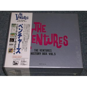 Photo: THE VENTURES - THE VENTURES HISTORY BOX VOL.5  / 1992 JAPAN ORIGINAL Promo Sealed 4 CD BOXSET 