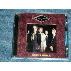 Photo: KING CRIMSON - GREAT BIBLE  / 1998 Released  COLLECTORS BOOT Used 2CD's 