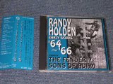 Photo: RANDY HOLDEN ( Ex : BLUE CHEER ) - EARLY WORKS '64-'66  fet. FENDER IV SONS OF ADAM / 1997 JAPAN Only ORIGINAL Used CD With OBI  