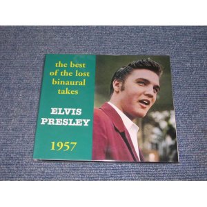 Photo: ELVIS PRESLEY  - THE BEST OF THE LOST BINAURAL TAKES 1957 / BRAND NEW COLLECTOR's CD DIGI-PACK 