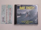 Photo: THE SURFARIS - SURF PARTY! THE BEST OF LIVE!  / 1995 JAPAN ORIGINAL used CD With OBI 