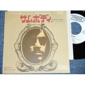 Photo: JOHN KAY of STEPPENWOLF - SOMEBODY / 1970's  JAPAN ORIGINALWhite Label Promo 7" Single 