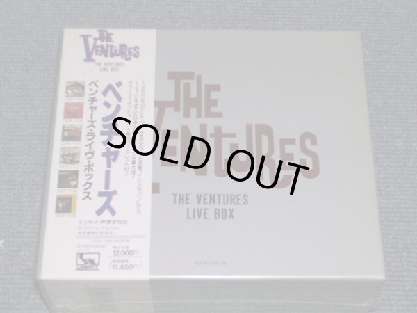 Photo1: THE VENTURES - THE VENTURES LIVE BOX / 1992 JAPAN ORIGINAL Promo Sealed 4 CD BOXSET 