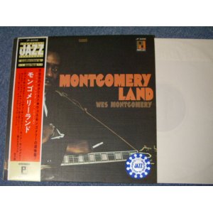 Photo: WES MONTGOMDERY - MONTGOMERY LAND  w/Obi + RED WAX + WHITE LABEL PROMO 