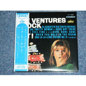 Photo: THE VENTURES - KNOCK ME OUT  ( 2 in 1 MONO & STEREO / MINI-LP PAPER SLEEVE CD )  / 2004 JAPAN ONLY PROMO  Used CD 