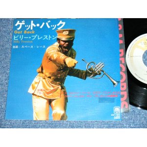 Photo: BILLY PRESTON - GET BACK   / 1973 JAPAN ORIGINAL Promo Used 7"Single 