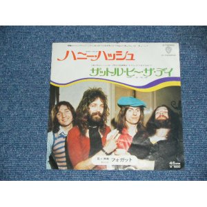 Photo: FOGHAT - GHONEY HUSH  / 1973 JAPAN ORIGINAL 7"45 With PICTURE COVER 