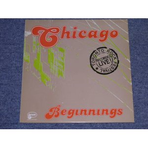 Photo: CHICAGO - BEGINNINGS ( RECORDED LIVE! TORONTO ROCK FESTIVAL )  / 1983 COLLECTORS ( BOOT )  LP 