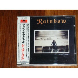 Photo: RAINBOW  - FINAL VINYL   / 1986 JAPAN ORIGINAL Used CD With VINYL OBI  