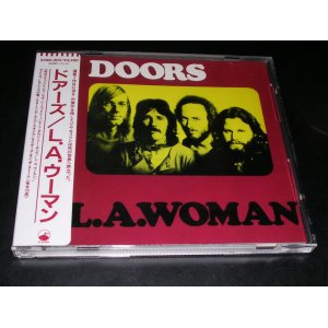 Photo: THE DOORS - L.A.WOMAN / 1985? JAPAN MINT CD+VINYL OBI