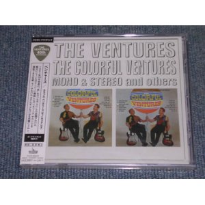 Photo: THE VENTURES - THE C0LORFUL VENTURES  ( MONO & STEREO 2 in 1 + Bonus )  / 2000 JAPAN Sealed CD 