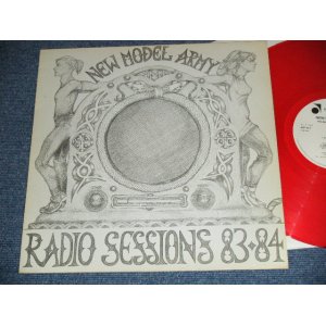 Photo: NEW MODEL ARMY  -  RADIO SESSIONS 83-84  / 1988 FRANCE  RED WAX VINYL  COLLECTORS ( BOOT ) Used LP