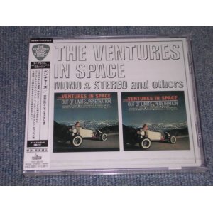 Photo: THE VENTURES - IN SPACE   ( MONO & STEREO 2 in 1 + Bonus )  / 2000 JAPAN Sealed CD 