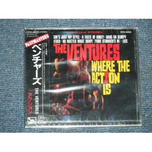 Photo: THE VENTURES - WHERE THE ACTION IS / 1989 JAPAN ORIGINAL  Brand New Sealed CD 