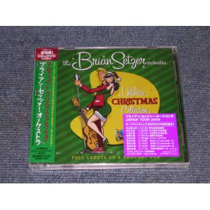 Photo: BRIAN SETZER ORCHESTRA ブライアン・セッツァー - ULTIMATE CHRISTMAS COLLECTION ( CD + DVD ) / 2008 JAPAN  Limited Sealed CD+DVD