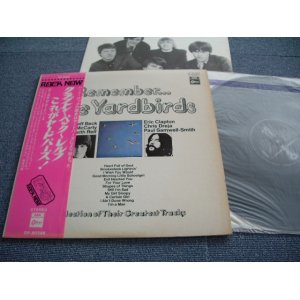 Photo:  YARDBIRDS - REMEMBER... / ORIGINAL LP+OBI(HAVE BACK ORDER SHEET ) 