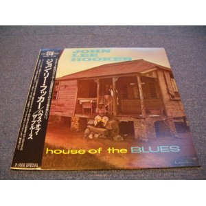 Photo: JOHN LEE HOOKER - HOUSE OF THE BLUES / 1983 JAPAN LP With OBI 