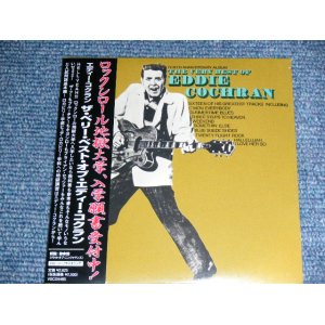 Photo: EDDIE COCHRAN - THE VERY BEST OF : TENTH ANNIVERSARY ALBUM  / 2008 FRANCE +2009 JAPAN ORIGINAL OBI & LINNER  Mini-LP PAPER SLEEVE Brand New SEALED CD 