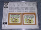 Photo: THE VENTURES - THE FABULOUS VENTURES  ( MONO & STEREO 2 in 1 + Bonus )  / 2000 JAPAN Sealed CD 