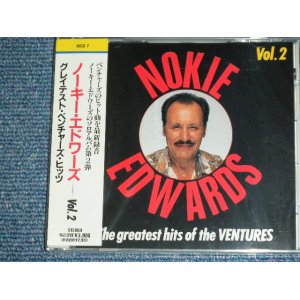 Photo: NOKIE EDWARDS of THE VENTURES - VOL.2  THE GREATEST HITS OF THE VENTURES  / 1990 JAPAN ORIGINAL Brand New SEALED  CD  FoundB DEAD STOCK 