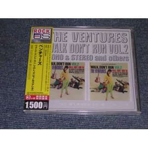 Photo: THE VENTURES - WALK DON'T RUN VOL.2 ( MONO & STEREO 2 in 1 + Bonus )  / 2006 JAPAN 1st Press Limited Sealed CD 