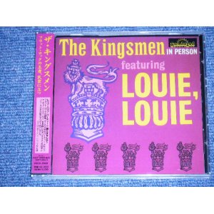 Photo: THE KINGSMEN - IN PERSON   / 1993 US ORIGINAL CD With 2005 JAPAN  ORIGINAL OBI & LINNER Brand New Sealed CD 