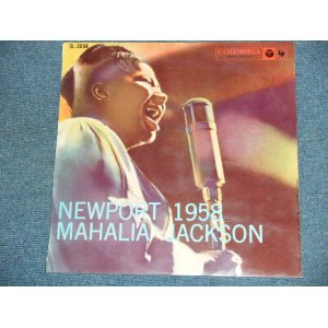 Photo: MAHALIA JACKSON - NEWPORT 1958 / 1960 JAPAN ORIGINAL LP