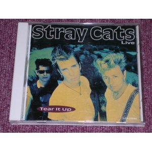 Photo: STRAY CATS ストレイ・キャッツ  - TEAR IT UP : STRAY CATS LIVE / 1995 JAPAN ORIGINAL Used CD 