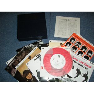 Photo: THE BEATLES - E.P.COLLECTION / JAPAN WHITE LABEL PROMO & RED WAX VINYL EP BOXSET