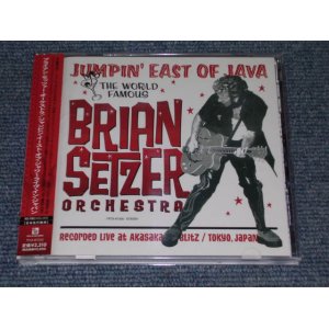 Photo: BRIAN SETZER ORCHESTRA - JUMPIN' EAST OF JAVA    / 2001 JAPAN Used CD