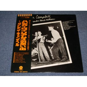 Photo: GLEN CAMPBELL - I REMEMBER HANK WILLIAMS / 1973 JAPAN White Label Promo LP With OBI 