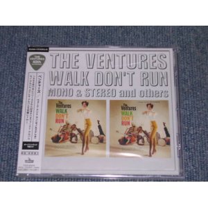 Photo: THE VENTURES - WALK DON'T RUN  ( MONO & STEREO 2 in 1 + Bonus )  / 2000 JAPAN Sealed CD 