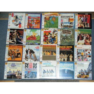 Photo: THE BEACH BOYS - 1998 RELEASED Version MINI-LP PAPER SLEEVE COMPLETE Set ( SURFIN' SAFARI to MADE IN U.S.A. / 20 PIECES ) / 1998  JAPAN  ORIGINAL MINI-LP PAPER SLEEVE PROMO  Brand New  Sealed  CD Compltete Set 