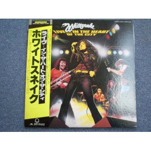 Photo: WHITESNAKE ( DEEP PURPLE ) - LIVE...IN THE HEART OF THE CITY  /  1980 JAPAN WHITE LABEL PROMO LP w/OBI 