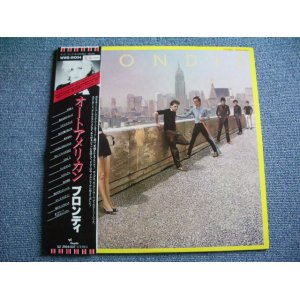 Photo: BLONDIE  - AUTOAMERICAN / 1980 JAPAN WHITE LABEL PROMO MINT LP + OBI + POSTER + PROMO SHEET + PROMO ONLY SINGLE 