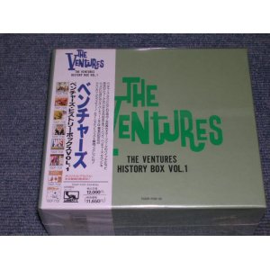 Photo: THE VENTURES - THE VENTURES HISTORY BOX VOL.1  / 1992 JAPAN ORIGINAL PROMO Sealed 4 CD BOXSET  