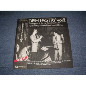 Photo: STAN HASSELGARD & BENNY GOODMAN With WARDELL GRAY, TEDDY WILSON, MARY LOU WILLIAMS - SWEDCISH PASTRY VOL.II / 1980  JAPAN WHITE LABEL PROMO Used LP With OBI 