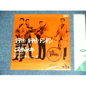 Photo: THE VENTURES  - WALK RIGHT IN  ( Large  370 Yen Mark :Ex++/Ex+++,Ex ) / 1965 JAPAN REISSUE BLACK WAX VINYL  Used 7" Single 