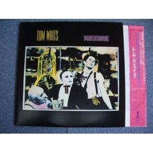 Photo: TOM WAITS - SWORDFISHTROMBONES  / 1984  WHITE LABEL PROMO ORIGINAL LP+Obi LINNER  