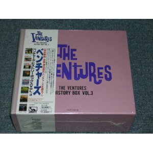 Photo: THE VENTURES - THE VENTURES HISTORY BOX VOL.3  / 1992 JAPAN ORIGINAL Sealed 4 CD BOXSET 