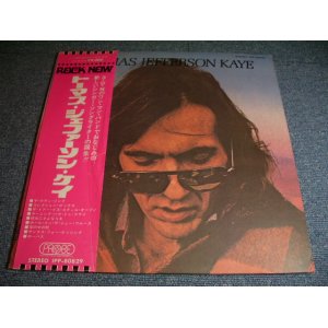 Photo: THOMAS JEFFERSON KAYE -  THOMAS JEFFERSON KAYE ( 1st DEBUT ALBUM ) / 1972  JAPAN WHITE LABEL PROMO LP With "ROCK NOW"OBI 