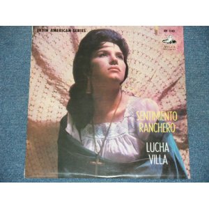 Photo: LUCHA BVILLA - SENTIMENTP RANCHERO  /  1960s JAPAN Original RED Vinyl WAX MINT- LP 