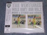 Photo: THE VENTURES - WALK DON'T RUN VOL.2 ( MONO & STEREO 2 in 1 + Bonus )  / 2000 JAPAN Sealed CD 