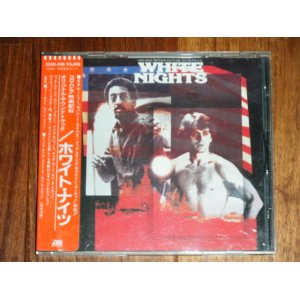 Photo: ost v.a. - WHITE NIGHTS / 1985 JAPAN ORIGINAL Used CD With VINYL OBI 