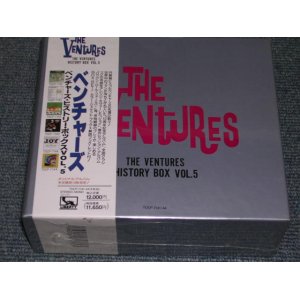 Photo: THE VENTURES - THE VENTURES HISTORY BOX VOL.5  / 1992 JAPAN ORIGINAL Sealed 4 CD BOXSET 